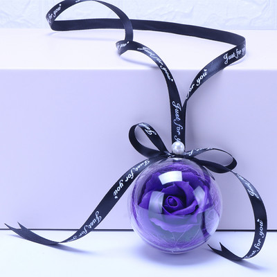 Ogledalo za automobil Retrovizor Ruža Viseći ukrasi Privjesak za automobil Vječna ruža Dekoracija cvijeta sapuna Šareni privjesak Pokloni