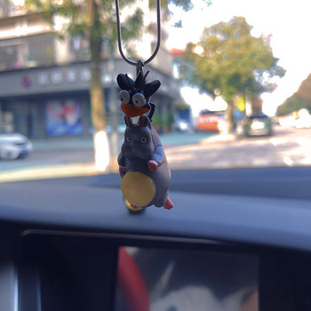 Εσωτερική διακόσμηση αυτοκινήτου Anime Αστεία ιπτάμενα έντομα Hold My Neighbor Totoro Flying Doll Κρεμαστό καθρέφτη οπισθοπορείας Αξεσουάρ αυτοκινήτου