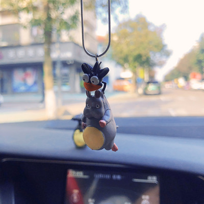 Anime Dekoracija interijera automobila Smiješni leteći kukci Držite mog susjeda Totoro Leteća lutka Retrovizor Privjesak Dodaci za automobil