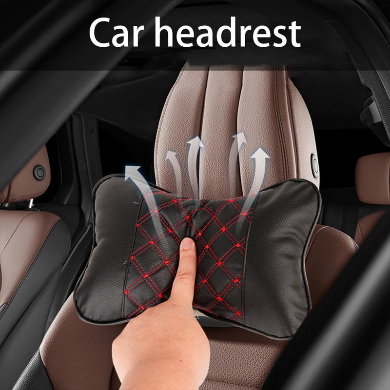 1PC perne pentru gât pentru mașină, pernă pentru tetieră pentru mașină, accesorii pentru scaun, pernă universală de siguranță pentru spătar, accesorii pentru interior auto