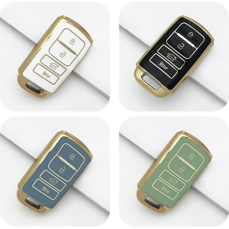 NOU TPU husă pentru chei de mașină Shell Fob pentru KIA Cadenza K9 K7 k-04 Sorento K900 și noua cheie K7 2013 de la anul 2016 cu 4 butoane