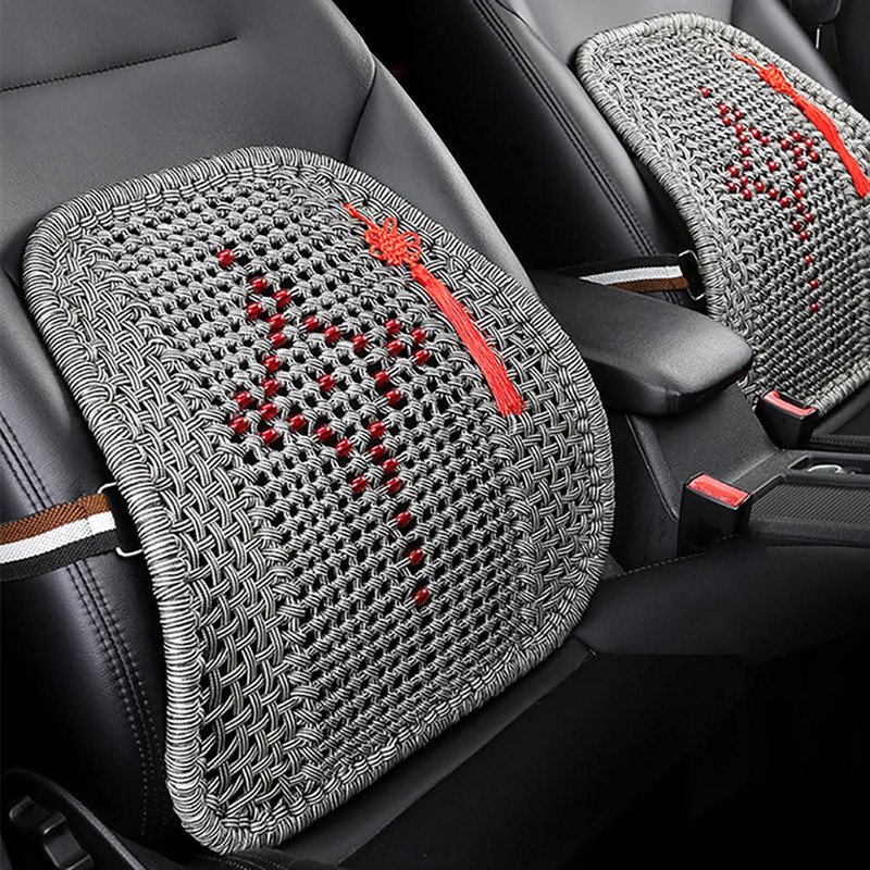 Ανθεκτική οσφυϊκή υποστήριξη Μαξιλάρι πλάτης απορρόφησης κραδασμών Μαξιλάρι πλάτης απορρόφησης υγρασίας Μασάζ πλάτης οσφυϊκό μαξιλάρι πλάτης