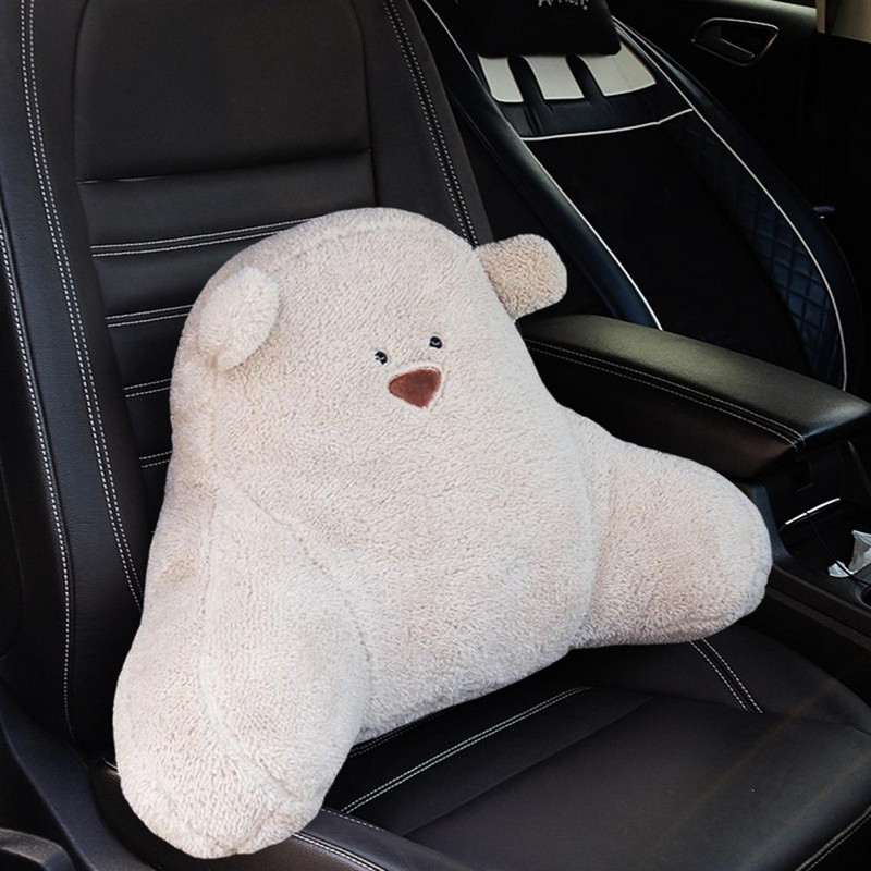 Pernă lombară anti-alunecare, lavabilă, ameliorează oboseala, bumbac, ușoară, pernă pentru talie, pernă pentru birou