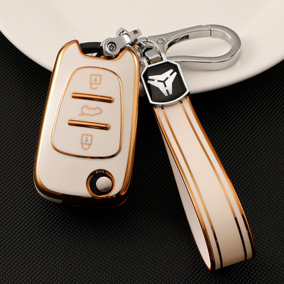 Husa pentru chei de masina Fob pentru Hyundai i20 i30 ix20 ix25 ix35 Elantra Accent pentru Kia Sportage Rio 3 Soul Optima Ceed Pro K5 K2 Pride
