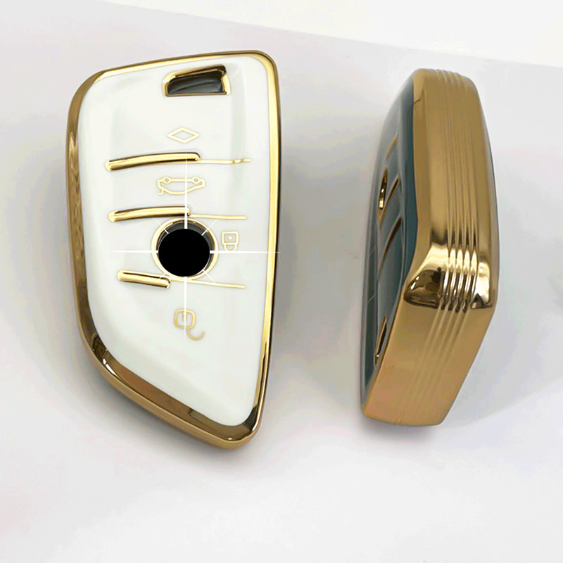 Carcasă pentru chei de mașină din TPU, pentru BMW G20 G30 G01 G11 G02 X3 X5 X6 X7 F20 F15 F16 F30 F48 E46 E60 118i 218i 320i fără cheie