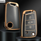 TPU automobilio nuotolinio valdymo pulto rakto dėklo dangtelis, skirtas VW Volkswagen Golf 7 MK7 Tiguan MK2, skirtas SEAT Ateca Leon FR 2 Ibiza, skirtas Skoda Octavia A7