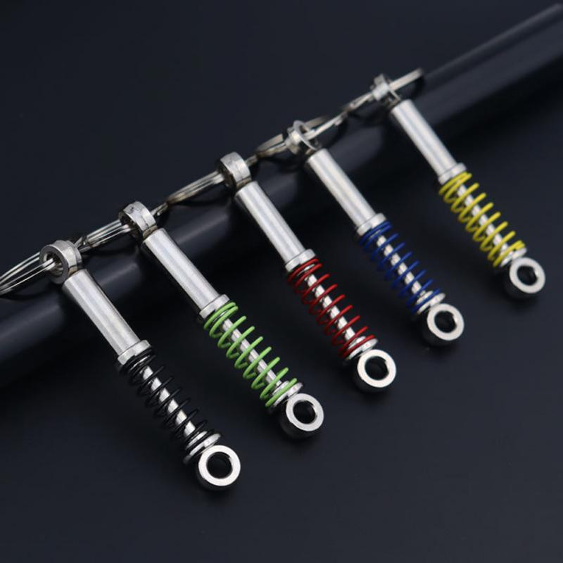 3D kreativni auto privjesak za ključeve Metalni kočioni disk Amortizer Model motora Privjesak za ključeve Privjesak za stil automobila Dekoracija Poklon