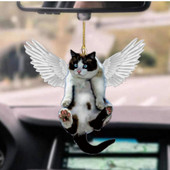 Διακοσμητικά κρεμαστά αυτοκινήτου πολύχρωμα μπαλόνια ανταλλακτικά αυτοκινήτων διακόσμηση εσωτερικού χώρου χαριτωμένο μενταγιόν αυτοκινήτου γάτας