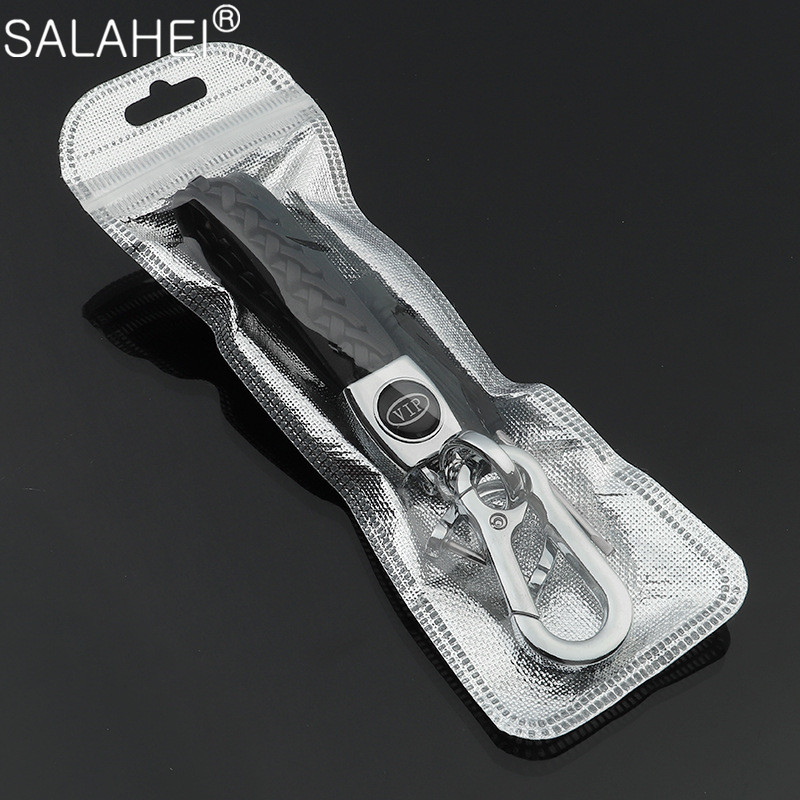 Metall+nahk auto võtmehoidja võtmehoidja võtmehoidja BMW Hyundai Lexus Audi Mercedes VW Ford Mazda Jaguar Skoda jne jaoks auto stiil