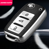 Husa TPU pentru chei auto pentru Volkswagen VW Golf Bora Jetta Polo Golf Passat B8 pentru Skoda Octavia A5 A7 Fabia Seat Ibiza Leon