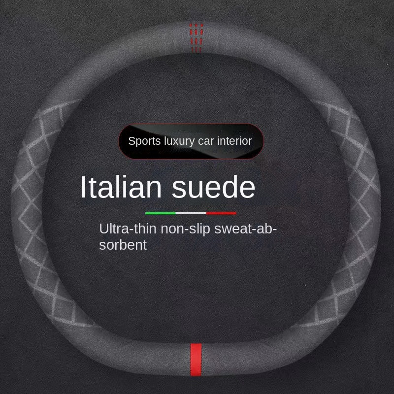 Kožna navlaka za upravljač od brušene kože Four Seasons General Motors kožna navlaka za rukohvat Ne klizi i upija znoj