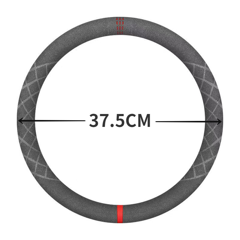 Kožna navlaka za upravljač od brušene kože Four Seasons General Motors kožna navlaka za rukohvat Ne klizi i upija znoj