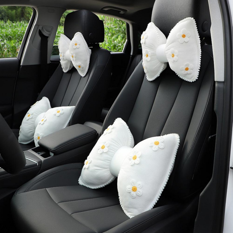 Μαξιλάρι αυτοκινήτου Αρκετά εξαιρετικά μαλακό μαξιλάρι πλάτης αυτοκινήτου Ανθεκτικό στη φθορά Τέλειο ντεκόρ μαξιλάρι κεφαλιού λαιμού