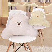 Μαξιλάρι μέσης υψηλής ελαστικότητας ροζ/χακί ανακούφιση από κόπωση Βαμβακερό ελαφρύ μαξιλάρι μέσης Μαξιλάρι μέσης για αυτοκίνητο