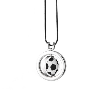 Autós medál Love Play Football Kosárlabda Röplabda Díszek Bűbájok Visszapillantó tükör Dekoráció Függő Dekor Autós kiegészítők