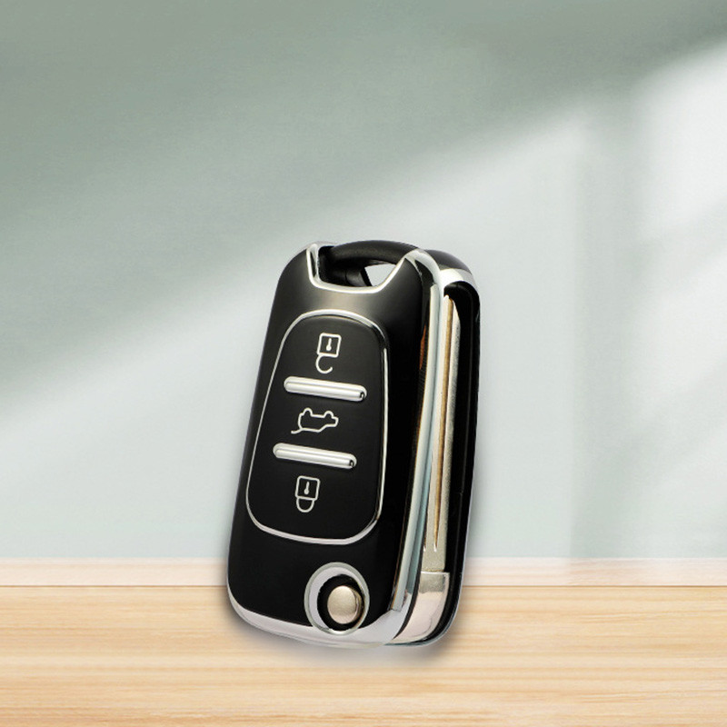 Carcasa TPU pentru chei de mașină pentru KIA Sportage Rio 3 Soul Optima Ceed Pro K5 K2 pentru Hyundai i20 i30 ix20 ix25 ix35 Elantra Accent