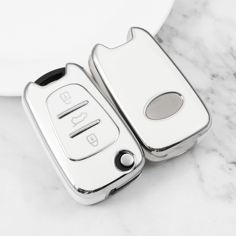 Carcasa TPU pentru chei de mașină pentru KIA Sportage Rio 3 Soul Optima Ceed Pro K5 K2 pentru Hyundai i20 i30 ix20 ix25 ix35 Elantra Accent