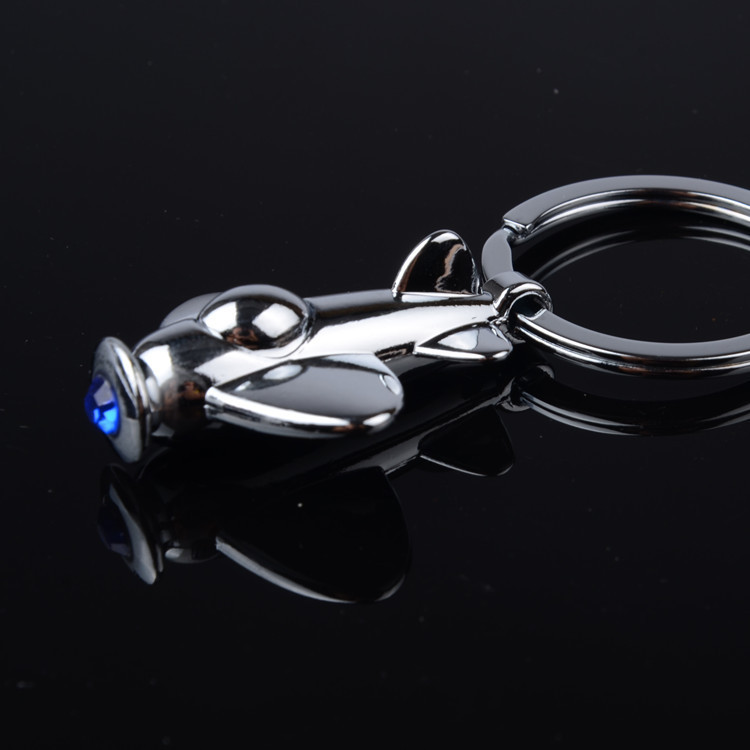 Brelocuri metalice de bună calitate Mini luptător pandantiv Accesorii pentru geantă Strasuri avioană Breloc mașină Breloc nou K1732