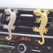 Στολίδι αυτοκινήτου Κρυστάλλινο γκέκο Διακόσμηση Αποσμητικό χώρου Αυτοκινήτων Εσωτερικό Εξαερισμό Άρωμα Κλιπ Άρωμα Αρωματικά Αξεσουάρ αυτοκινήτου