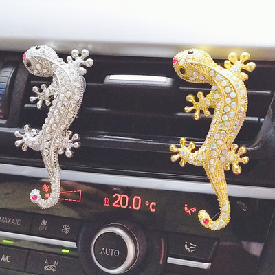 Automobilių papuošalai Crystal Gecko Dekoracija Oro gaiviklis Automobiliai Salono ventiliatorius Kvepalai Kvepalų Klipas kvapiosios medžiagos Automobilių Priedai