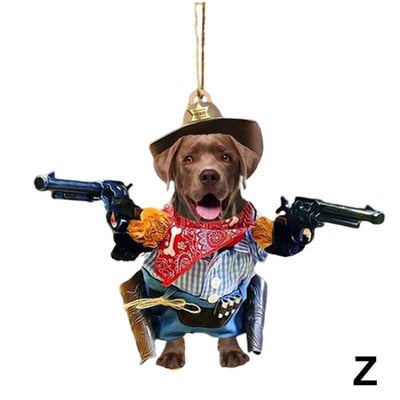 1PC Cool Dog Hanging Στολίδι Χαριτωμένο αστείο μενταγιόν κινουμένων σχεδίων Μπρελόκ Κρεμαστό με ζώα Κρεμαστό αυτοκίνητο αυτοκινήτου Αξεσουάρ σακιδίου πλάτης καθρέφτης πίσω όψης