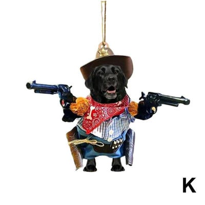 1PC Cool Dog Hanging Στολίδι Χαριτωμένο αστείο μενταγιόν κινουμένων σχεδίων Μπρελόκ Κρεμαστό με ζώα Κρεμαστό αυτοκίνητο αυτοκινήτου Αξεσουάρ σακιδίου πλάτης καθρέφτης πίσω όψης