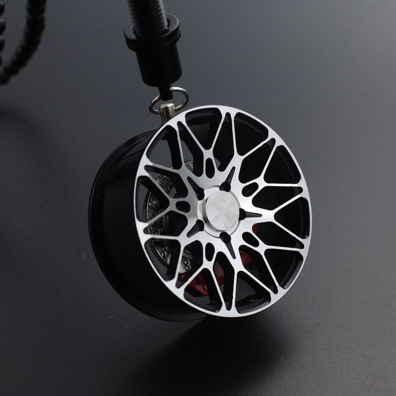 Automobilio aksesuaras interjeras Automobilio pakabinamas veidrodinis ratlankis Modelis Amortizatorius Dekoratyviniai papuošalai Raktų pakabukas galinio vaizdo pakabukas