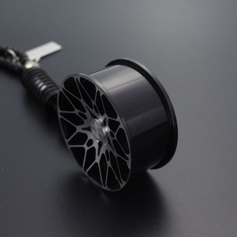 Automobilio aksesuaras interjeras Automobilio pakabinamas veidrodinis ratlankis Modelis Amortizatorius Dekoratyviniai papuošalai Raktų pakabukas galinio vaizdo pakabukas