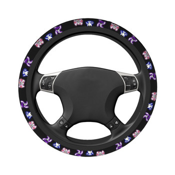 Калъфи за волани на автомобили Аниме One Piece Universal Braid On the Steering Wheel Cover Car-styling Elastische Car Accessories