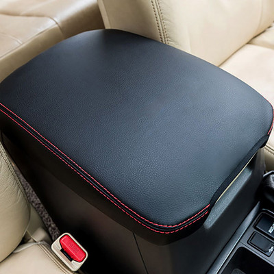 Puha valódi bőr autó kartámasz doboz burkolat belső tartozékok a Toyota Land Cruiser Prado 150 2010 - 2020 termékekhez