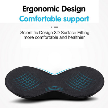 Αντιολισθητικό μαξιλάρι Ορθοπεδικό Memory Foam Coccyx Cushion for Tailbone Sciatica Back Pain Relief Comfort Καρέκλα γραφείου Κάθισμα αυτοκινήτου