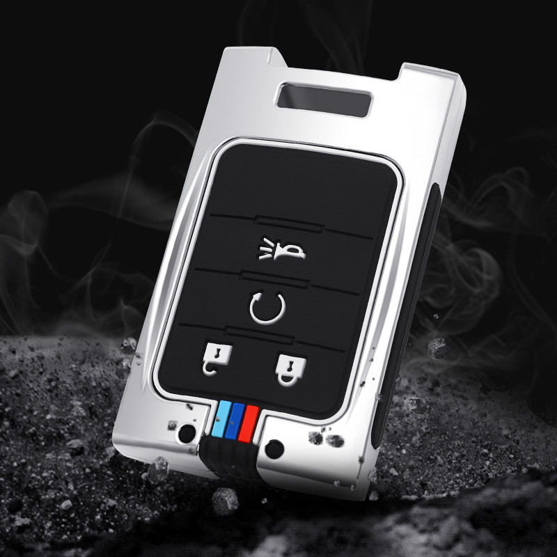 Carcasa metalică pentru chei inteligente pentru Chevrolet C7 pentru Cadillac CTS ATS 28T CTS-V XTS DTS Corvette Protector Shell Accesorii Fob
