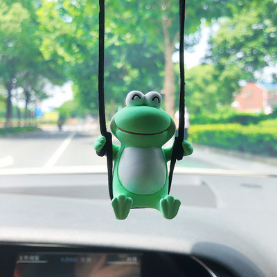 Anime automobilio interjero dekoravimo pakabukas gipso varlės pakabukas auto galinio vaizdo veidrodžio apdailai automobilio priedai interjeras