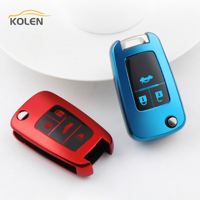Mekana TPU futrola za daljinski ključ za automobil Poklopac Shell Fob za Opel Astra Corsa Mokka Buick Chevrolet Cruze Aveo Malibu Trax Sail Dodaci