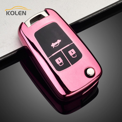 Mekana TPU futrola za daljinski ključ za automobil Poklopac Shell Fob za Opel Astra Corsa Mokka Buick Chevrolet Cruze Aveo Malibu Trax Sail Dodaci