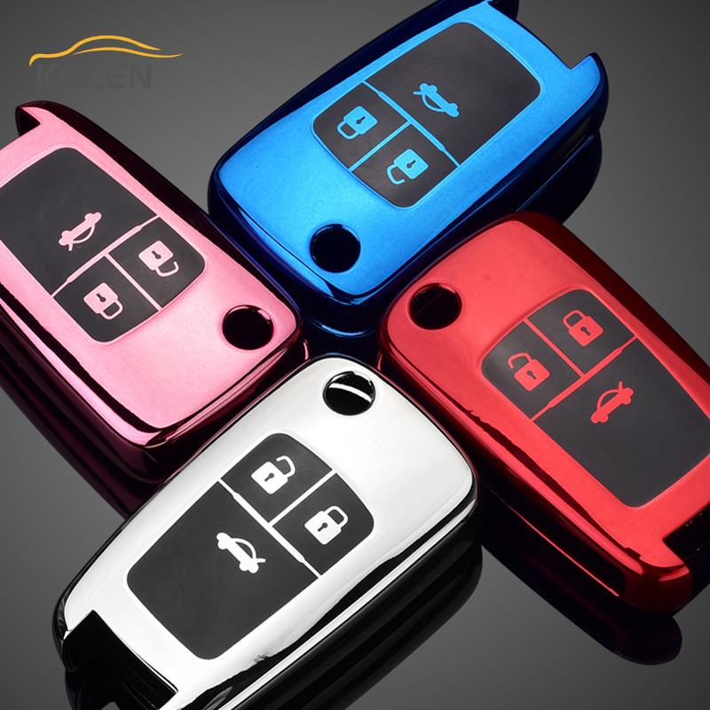 Mekana TPU futrola za daljinski ključ za automobil Poklopac Shell Fob za Opel Astra Corsa Mokka Buick Chevrolet Cruze Aveo Malibu Trax Sail Dodaci