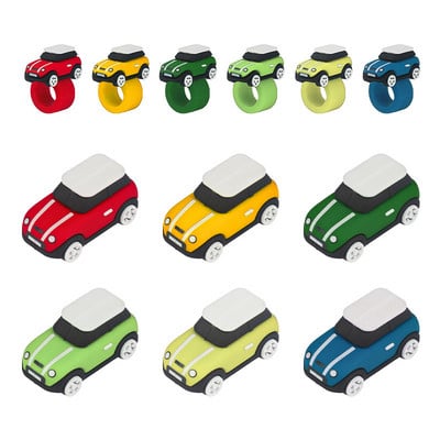 6PCS Подходящ за BMW Minicooper автомобилно табло за централно управление Малки орнаменти Мини декоративен модел играчка за автомобилен интериор