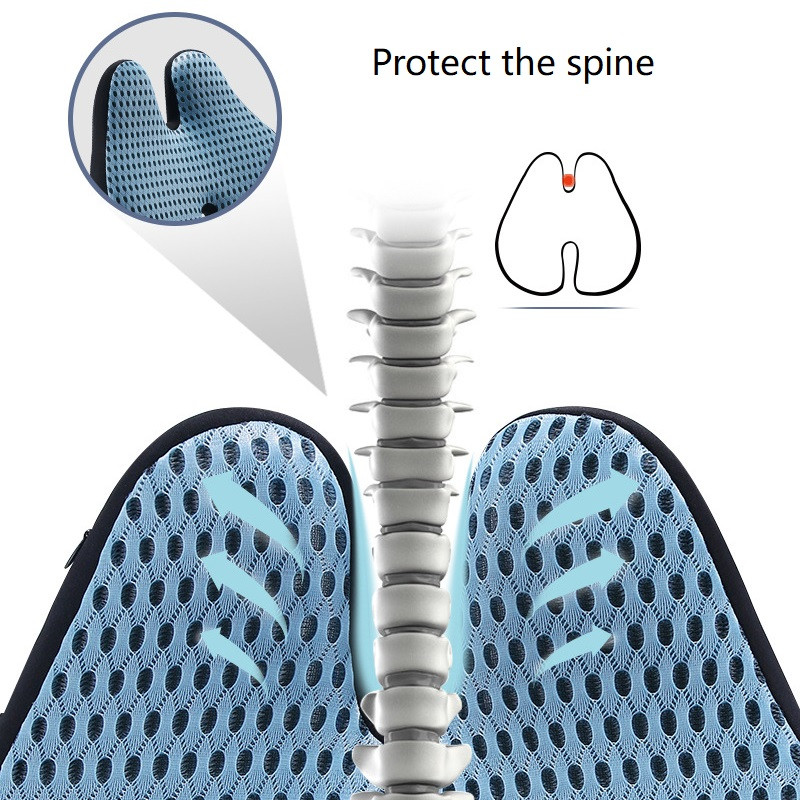 Kontoritooli nimme tugipadi Autoistme padi keskmise väikese padjaga Hea kvaliteediga mäluvahust auto nimmepadi