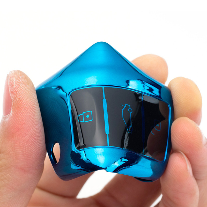 Husa pentru chei auto Suport chei breloc pentru VW Volkswagen Polo Golf Passat Beetle Caddy T5 Up Eos Tiguan Jetta pentru Skoda Octavia A5