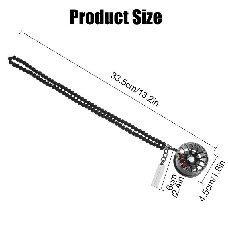 Kontrolna ploča Viseći kotač Unutrašnjost automobila Privjesak Automobilski privjesci Dekor interijera automobila Glavčina kotača Gumena guma Ukrasi retrovizora