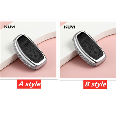 Husa pentru chei de mașină din piele din aliaj pentru Hyundai Creta I10 I20 I30 I40 IX20 IX25 IX35 ITucson Elantra Santa Fe 2016 2017 2018
