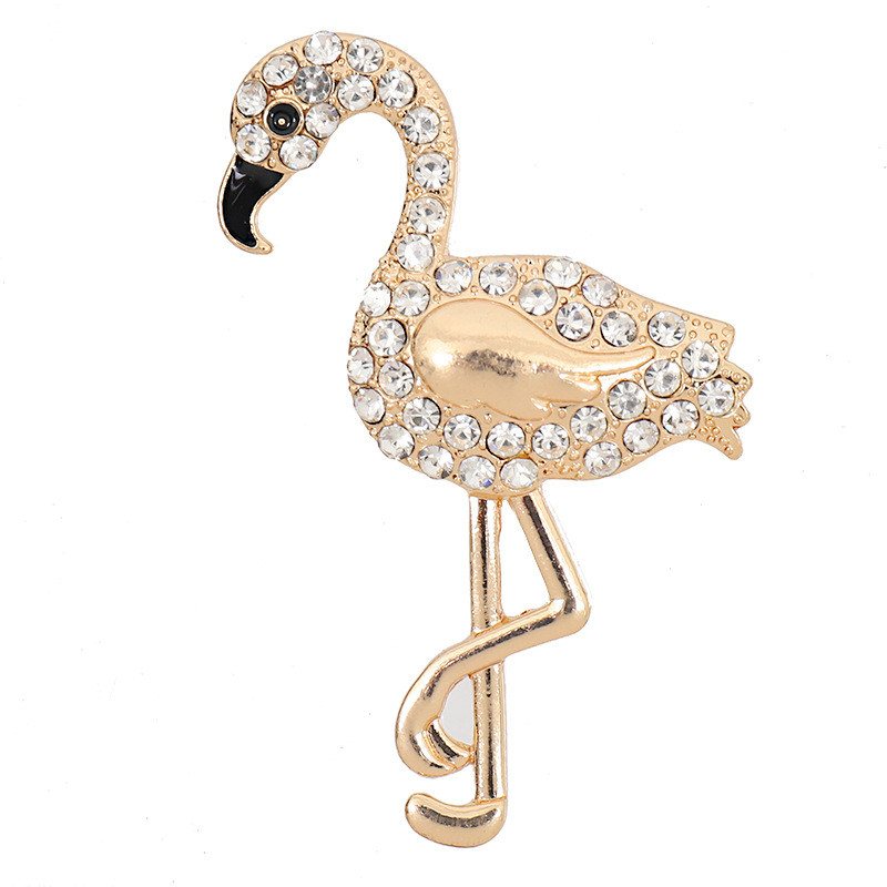 Autós légfrissítő ötvözet gyémánt levegőkimenet Flamingo aroma diffúzor autó belső parfüm klip High End Auto Inter Accessories