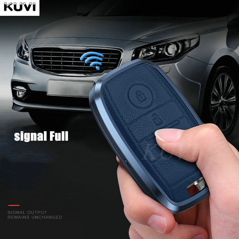 Husa pentru chei auto din piele din aliaj pentru KIA Rio Rio5 Sportage Ceed Cerato K3 KX3 K4 K5 Cerato Sorento Optima Cerato Picanto