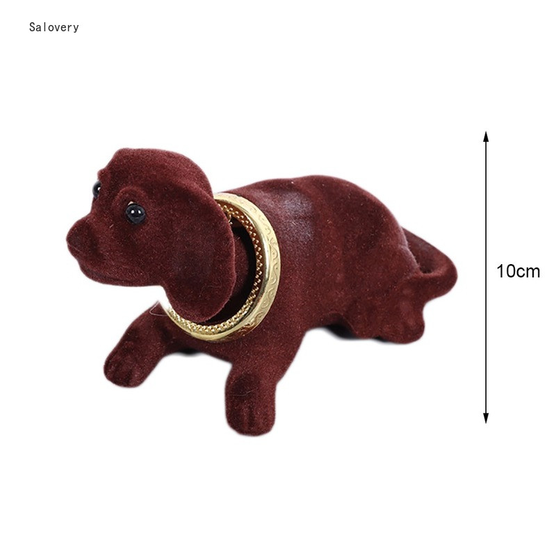 Uued armsad autosalongi aksessuaarid Naljakad autokaunistused Auto armatuurlaud Mänguasjad Pea raputav Koer nukk Kaunistus Noogutav kutsikas