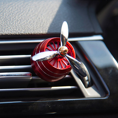 LED svjetlo Automobil Difuzor parfema Osvježivač zraka Air Force 3 Ventilacija Izlazna kopča Automobilski dekor Propeler Miris Miris Ornament