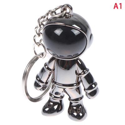 1PC 3D astronaut svemirski privjesak za ključeve od legure Poklon za gadgete za držač privjeska
