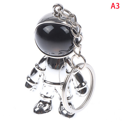 1PC 3D astronaut svemirski privjesak za ključeve od legure Poklon za gadgete za držač privjeska