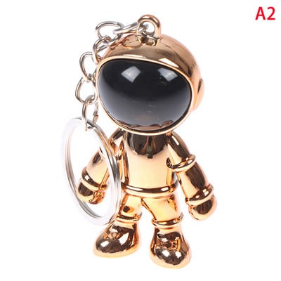 1PC 3D astronaut svemirski privjesak za ključeve od legure Poklon za gadgete za držač privjeska