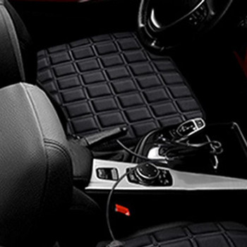 Отоплителна възглавница за кола Зима Поддържайте топлината Автомобилна електрическа подгряваща седалка с подгряване с USB за домашни аксесоари