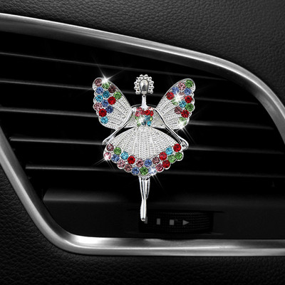 Jauns auto gaisa atsvaidzinātājs Auto Outlet Smaržu klips Bling Auto aksesuāri Meiteņu somiņa Augstpapēžu Automašīnas Smaržu difuzors Automašīnas Dekorācija